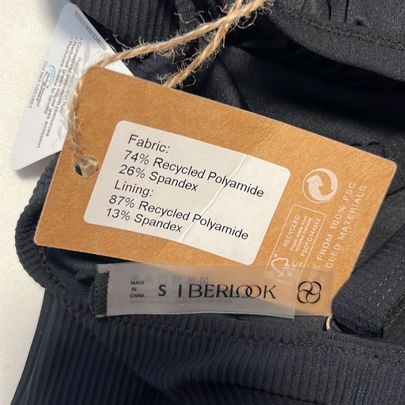 BERLOOK Cutout Tie One-Piece Swimsuit Sz S - Picture 12 of 12